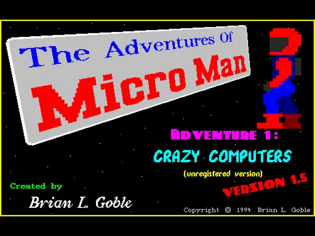 MicroMan — Adventure 1